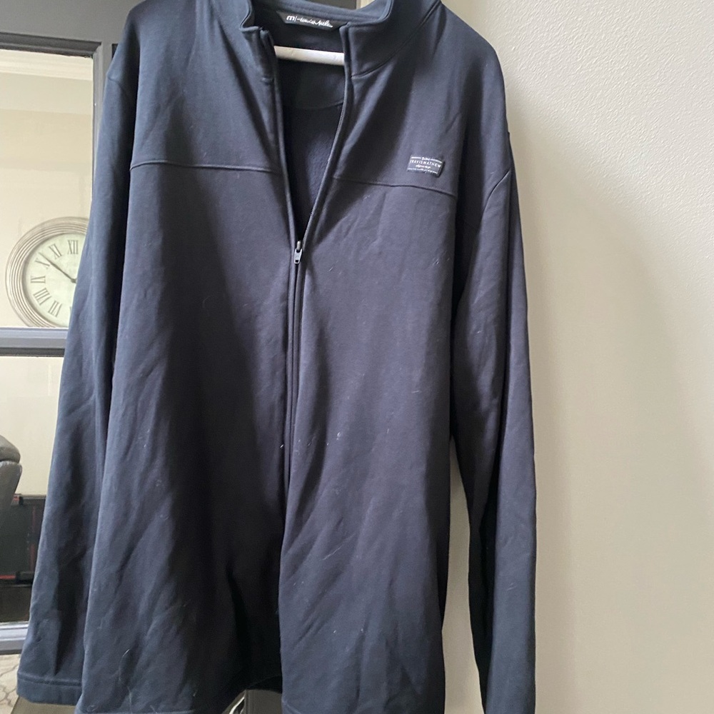 Travis Mathew Dark Full-Zip Jacket
